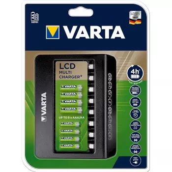 Bateriju lādētājs Varta LCD Multi Charger+