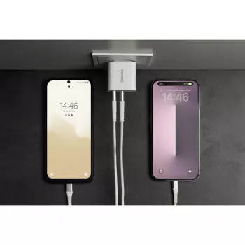 Intenso POWER ADAPTER 2XUSB-A / 7802412 universāls iekštelpu lādētājs, balts