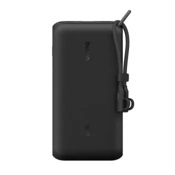 Power bank Belkin BPB028HQBK 20000 mAh, 2× USB-C, 1× USB-A, Melns
