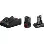 Bosch 1 x GBA 12V 2.0Ah + 1 x GBA 12V 4.0Ah + GAL 12V-40 Professional lādētājs