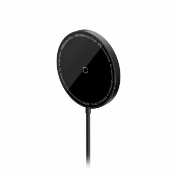 Bezvadu lādētājs Baseus CCJJ040001 melns, 15 W, USB, iekštelpām