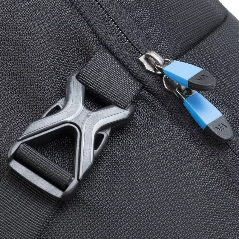 Mugursomas soma Rivacase 7860 43,9 cm (17,3 collu) klēpjdatoriem, poliesters, melna/zila