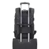 Mugursomas soma Rivacase 7860 43,9 cm (17,3 collu) klēpjdatoriem, poliesters, melna/zila