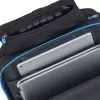 Mugursomas soma Rivacase 7860 43,9 cm (17,3 collu) klēpjdatoriem, poliesters, melna/zila