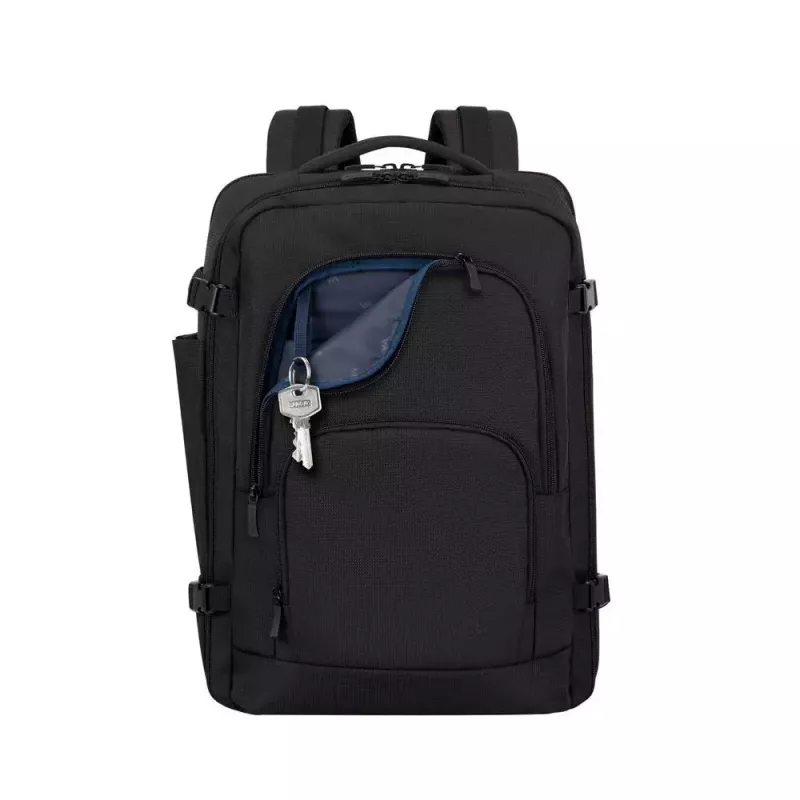 Mugursoma Rivacase 8461 43,9 cm 17,3 collu Melna 2 priekšējās kabatas