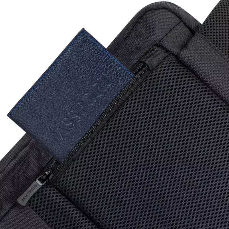 Mugursoma Rivacase 8461 43,9 cm 17,3 collu Melna 2 priekšējās kabatas