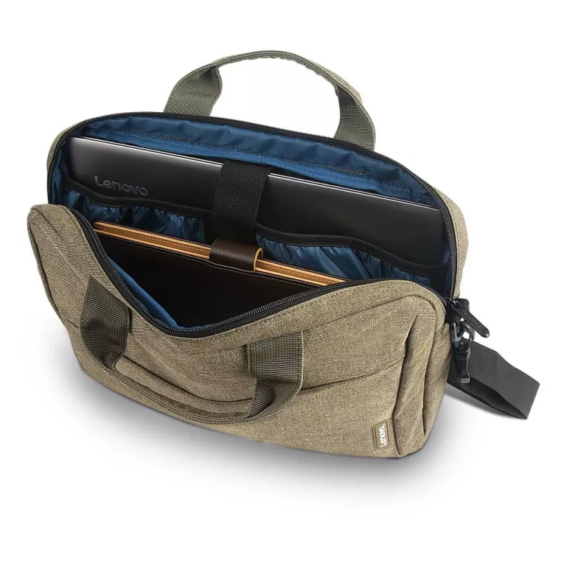 Lenovo GX40Q17232 portatīvā datora soma 39,6 cm (15,6 collu) Toploader bag Zaļa
