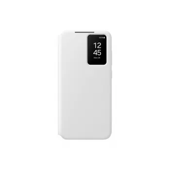Maciņas korpuss Samsung Galaxy S24 FE 6.7 collu Balts 1 kabatiņa kartei