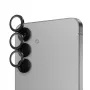 PanzerGlass® Hoops® kameras lēcu aizsargs melns Samsung Galaxy S25+