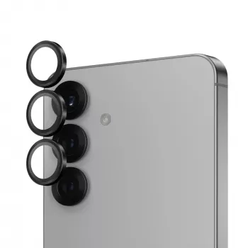 PanzerGlass ® Hoops® Kameras lēcas aizsargs Melns Samsung Galaxy S25