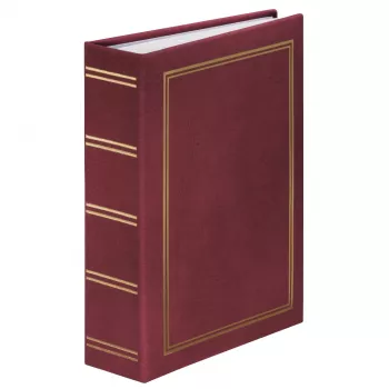 Hama London fotoalbums sarkans 100 lapas 9 x 13 cietie vāki
