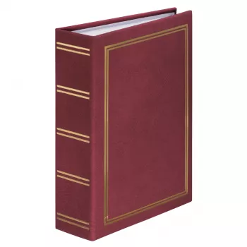 Hama London fotoalbums sarkans 100 lapas 13x18 cietie vāki