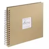 Hama Craft fotoalbums Brūns 80 lapas 10x15 spirāles iesējums