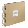 Hama Craft fotoalbums Brūns 80 lapas 10x15 spirāles iesējums