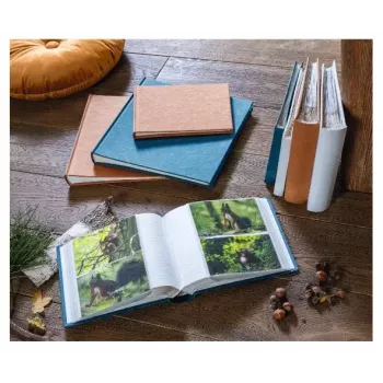 Hama Wrinkled fotoalbums Brūns 36 lapas 10x15 cm Grāmatas iesējums