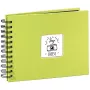 Fotoalbums Hama Fine Art Green 50 lapas 10x15 cm spirālē