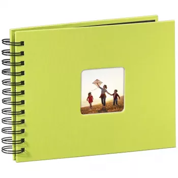Fotoalbums Hama Fine Art Green 50 lapas 10x15 cm spirālē