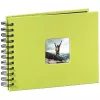 Fotoalbums Hama Fine Art Green 50 lapas 10x15 cm spirālē