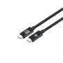 Conceptronic ETTA04B12 USB 4.0 Gen 3 C-C PD 3.1 240W kabelis 1.2m, 48V 5A, 40Gbps, E-Mark