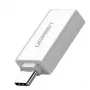 Ugreen 30155 USB-A uz USB-C pārejas savienotājs, balts