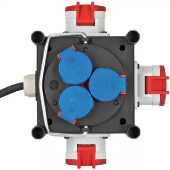 Pagarinātājs Brennenstuhl 1153680100 1m 6 AC Kontaktligzdas Āra