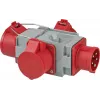 Strāvas spraudņa adapteris Brennenstuhl 1081640 400V 16A Pelēks Sarkans