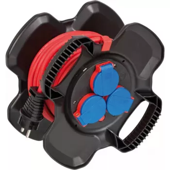 Pagarinātājs Brennenstuhl 1169710100 10m 3 AC Kontaktligzdas Āra Melns Sarkans