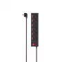 Hama 00223158 Viedais pagarinātājs 6 AC kontaktligzdas 1.4 m 3680 W