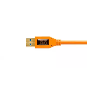 USB kabelis Tether Tools CU61RT15-ORG 4,6m USB 3.2 Gen 1 Micro-USB B oranžs