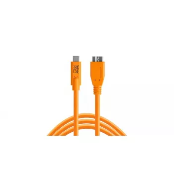 USB kabelis Tether Tools CUC3315-ORG 4.6 m USB 3.2 Gen 1 Micro-USB B