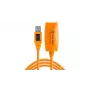 USB pagarinātājs Tether Tools CU1917 5m oranžs