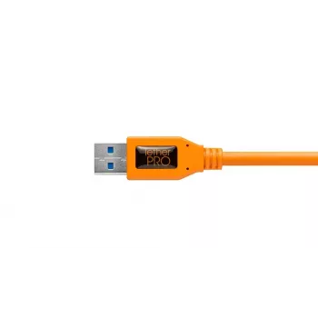 USB kabelis Tether Tools CU3017 5m USB 3.2 Gen 1 Oranžs
