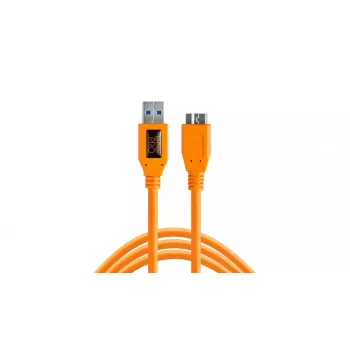 USB kabelis Tether Tools CU5454 4,6 m USB 3.2 Gen 1 Micro-USB B Oranžs