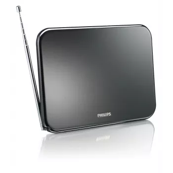 Philips SDV6224/12 digitālā TV antena, melna, 1.8 m