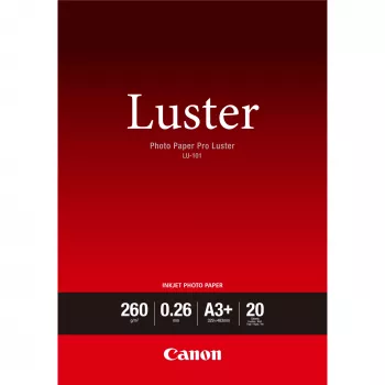 Foto papīrs Canon LU-101 Luster Photo Paper Pro A3 Plus - 20 loksnes