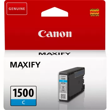 Canon PGI-1500C Ciāna tintes kasetne, 4.5 ml