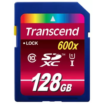 Transcend 128GB SDXC UHS-I 600x TS128GSDXC10U1 atmiņas karte