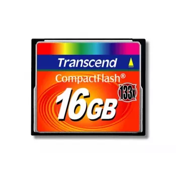 CompactFlash karte Transcend TS16GCF133 16GB, 50MB/s lasīšana, 20MB/s rakstīšana