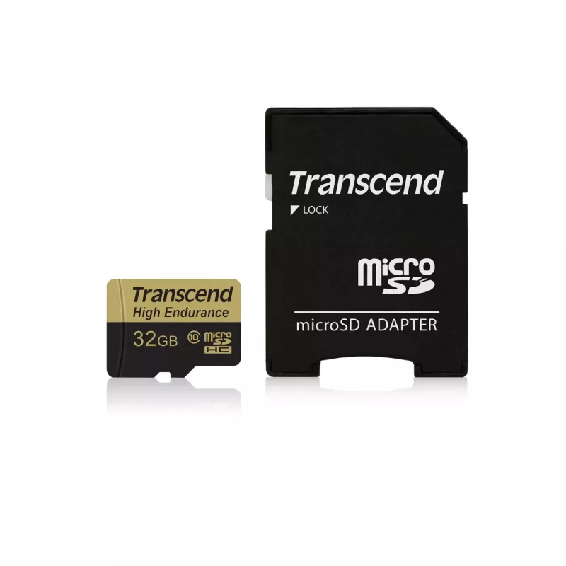 Transcend 32GB MicroSDHC Class 10 Augstas izturības atmiņas karte TS32GUSDHC10V