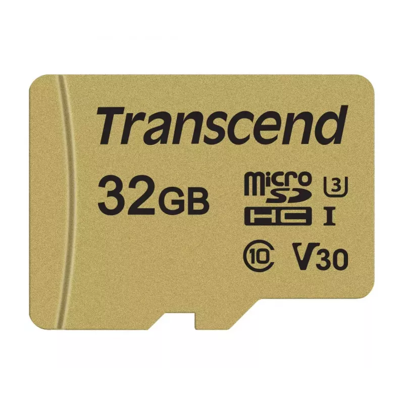 Transcend 32GB MicroSDHC UHS-I 500S atmiņas karte