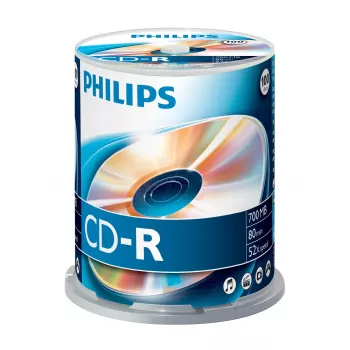 Philips CD-R CR7D5NB00/00 700 MB 52x ierakstāms kompaktdisks
