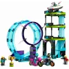LEGO City Stuntz 60361 Ultimate Stunt Riders Challenge – triku motociklu komplekts
