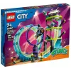 LEGO City Stuntz 60361 Ultimate Stunt Riders Challenge – triku motociklu komplekts