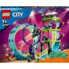 LEGO City Stuntz 60361 Ultimate Stunt Riders Challenge – triku motociklu komplekts
