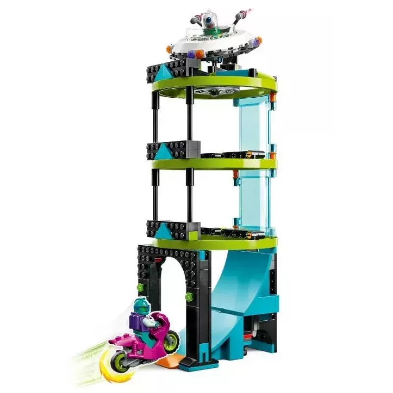 LEGO City Stuntz 60361 Ultimate Stunt Riders Challenge – triku motociklu komplekts