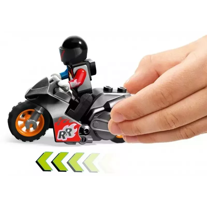 LEGO City Stuntz 60361 Ultimate Stunt Riders Challenge – triku motociklu komplekts
