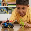 schleich Dinozauri Kvadracikla bēgšana no Velociraptora