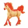 Schleich BAYALA Elementa Fire Unicorn Stallion Oranžs 70756S