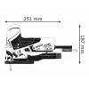 Bosch GST 90 E Professional 060158G000 finierzāģis, 650 W, ar koferi, zils/melns