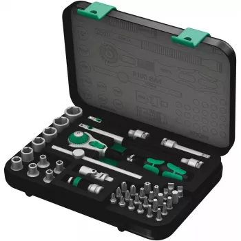 Wera 05003535001 41-daļīgs Zyklop uzgriežņu atslēgu komplekts